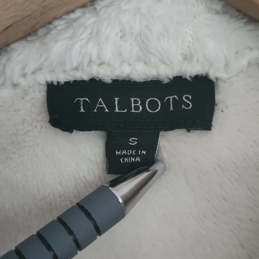 Talbots White Robe - Picture 2 of 4